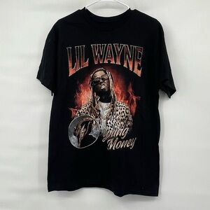 Lil Wayne nwot young money leopard graphic tee
